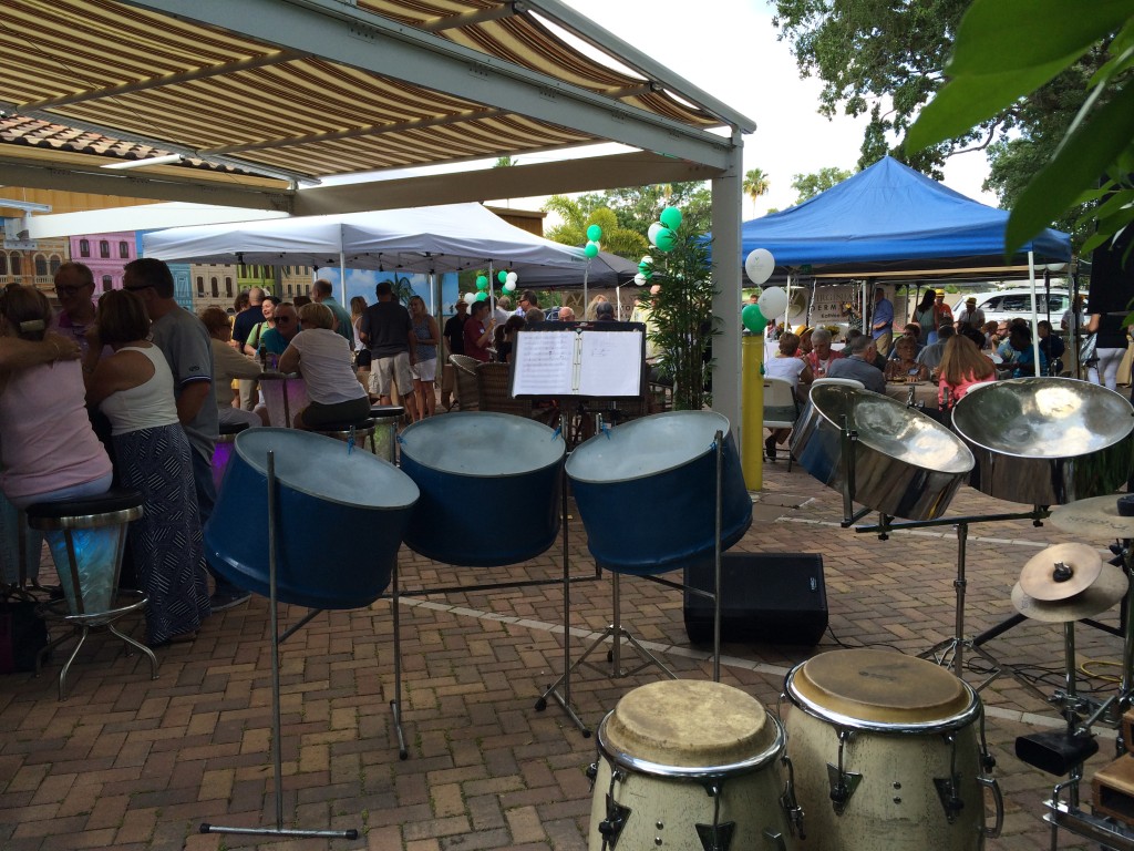 caladesi steel band steven spathelf mural