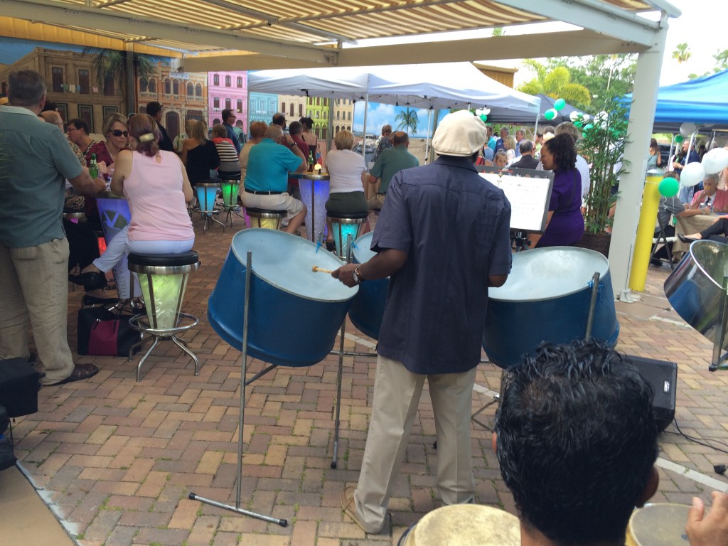 caladesi steel band steven spathelf mural